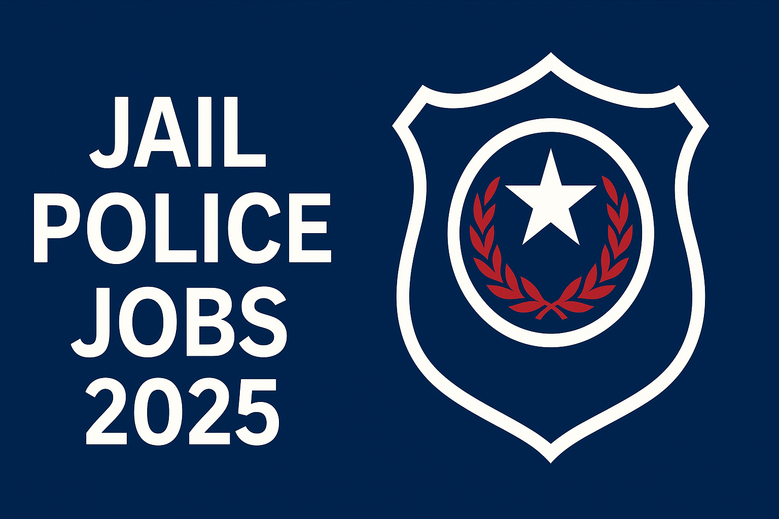Jail Police Jobs 2025 – Latest Vacancies & Online Apply